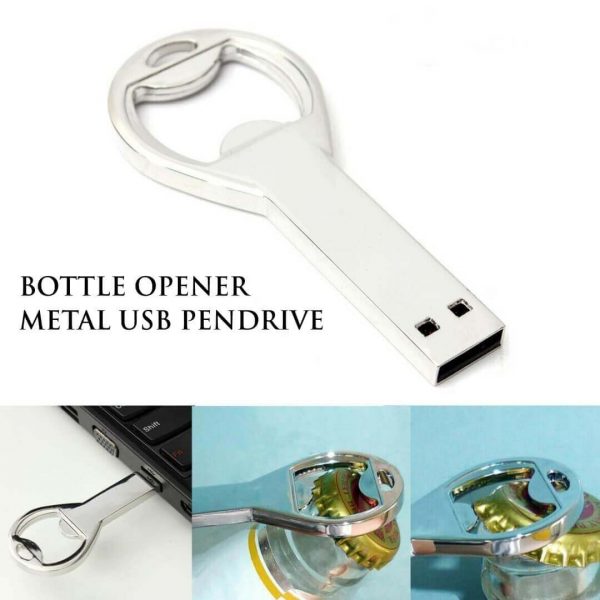 Bottle Opener Metal USB Pendrive Online, Unique USB Pendrive in Bulk - USBPENDRIVEINDIA