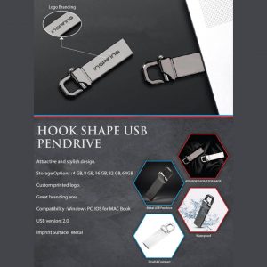 Hook Shape USB Pendrive Supplier in Bulk Online -USBPENDRIVEINDIA