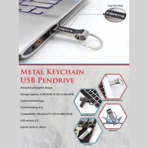 Metal Keychain USB Pendrive Supplier in Bulk Online - USBPENDRIVEINDIA