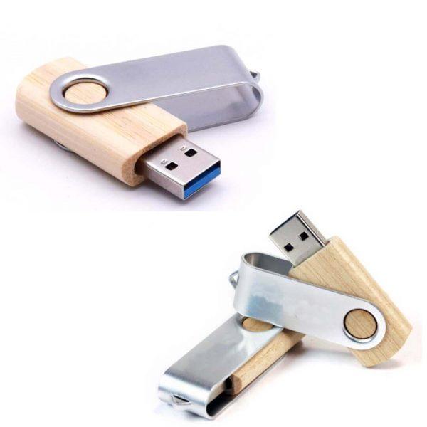 Metal Swivel Wooden USB Pendrive Importer in Bulk Online, Customized USB Pendrive Supplier in Bulk Online - USBPENDRIVEINDIA