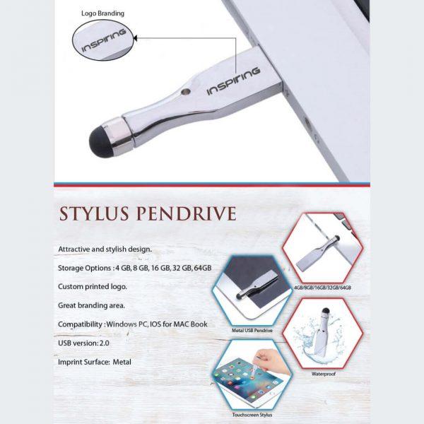 Stylus Metal USB Pendrive in Bulk Online - USBPENDRIVEINDIA