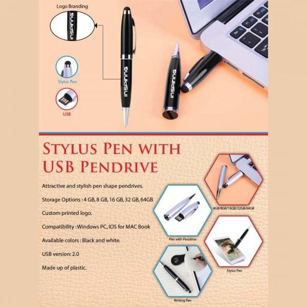 Stylus Pen with USB Pendrive Manufacturer in India, USB Flash Drive Supplier in India Online - USBPENDRIVEINDIA
